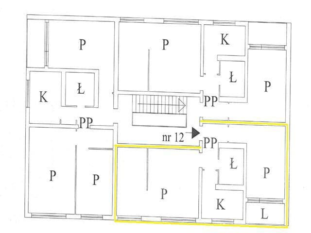 Spółdzielcze własnościowe prawo do lokalu, Zabrze Centrum, M-4, pow. 46,40 m2, 3 piętro