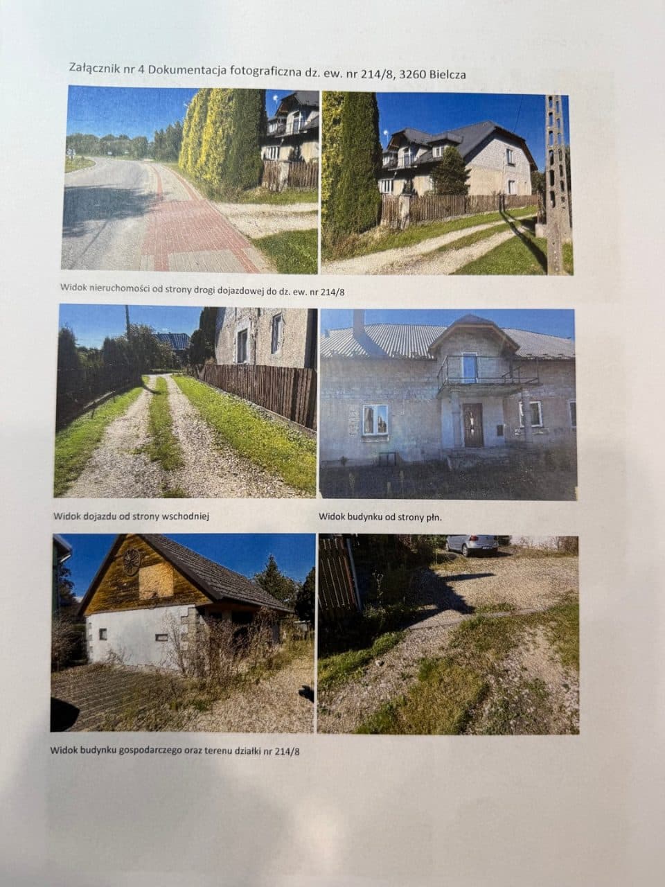 1/2 udziału nieruchomości gruntowej niezabudowanej dz. ew. 214/8 – zdjęcie 2 z 3