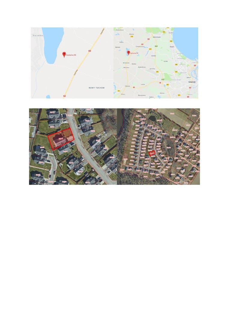 Nieruchomość zabudowana domem (dom w zabudowie bliźniaczej) wraz z udziałem w częściach wspólnych osiedla: GD1R/00072263/9, GD1R/00072264/6 – zdjęcie 11 z 11