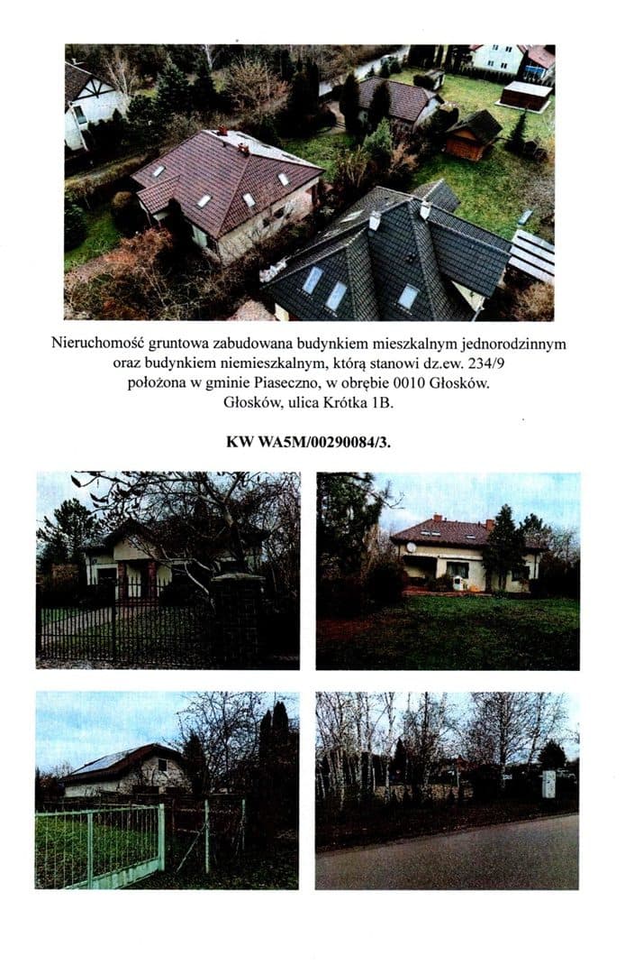 dz. ew. nr 234/9 o pow. 1000 mkw zabudowana budynkiem mieszkalnym o powierzchni zabudowy ok. 146mkw oraz 1-kondygnacyjnym budynkiem niemieszkalnym o powierzchni zabudowy ok. 70mkw – zdjęcie 2 z 2