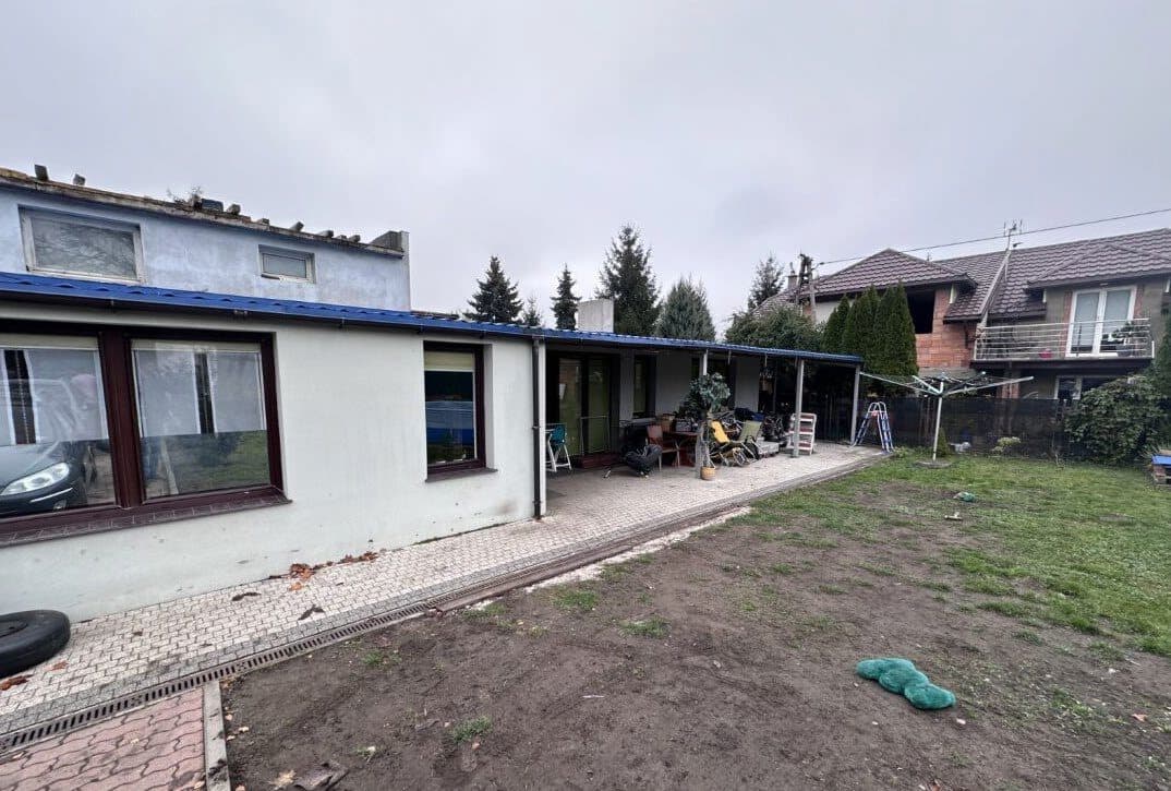 zabudowana działka gruntu, dzialka nr 351