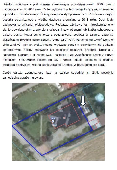 zabudowana nieruchomość gruntowa – zdjęcie 2 z 10