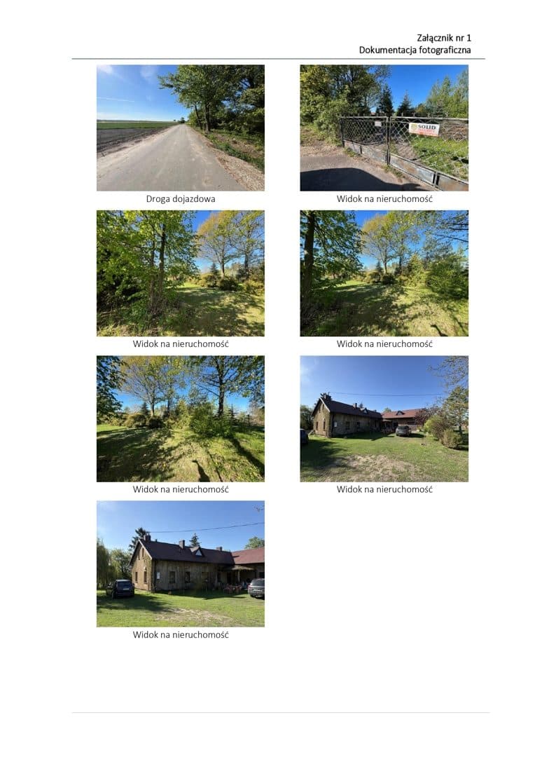 Nieruchomość gruntowa zabudowana położona w GZY, PRZEWODOWO MAJORAT 32, objęta kw nr OS1U/00028447/3 pow. 8300 m2 – zdjęcie 6 z 7
