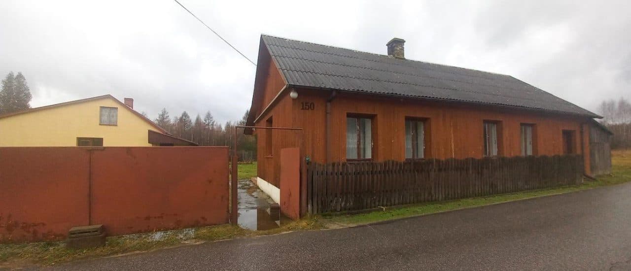 Zabudowana działka nr 485/3 oraz działki niezabudowane nr 294, 295, 296, 297