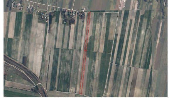 działki nr 164 oraz 165 o łącznej pow. 1ha69a91m2, położone w msc. Kamionka, gmina Kozłów, pow. miechowski opisane jako grunty orne – zdjęcie 2 z 3
