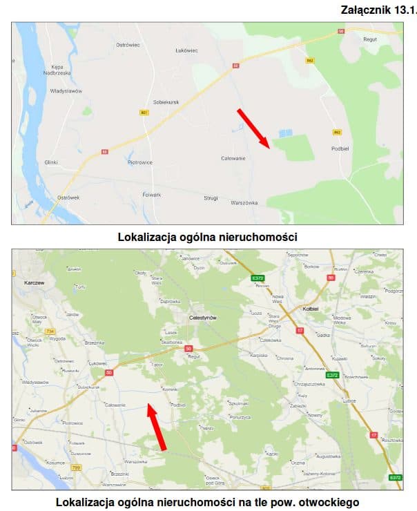 Nieruchomość 05-480 Karczew, Całowanie, dz. nr 821 – zdjęcie 2 z 2