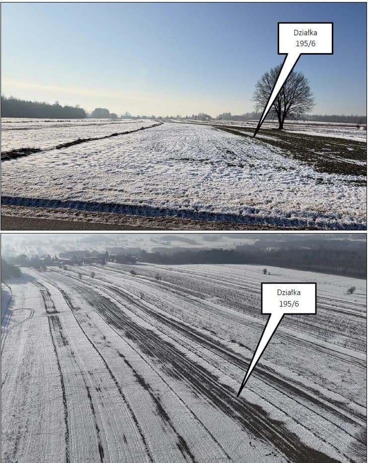 Nieruchomość niezabudowana o powierzchni 1,3174 ha
