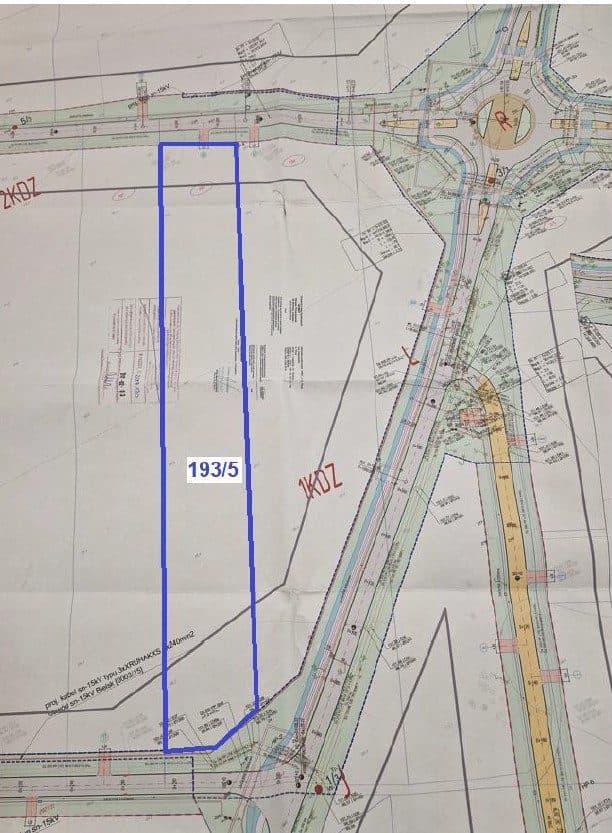 użytkowanie wieczyste działki ozn. nr 193/5 o pow. 0,9612 ha położonej: 09-400 Płock, ul. Okólna – zdjęcie 2 z 3