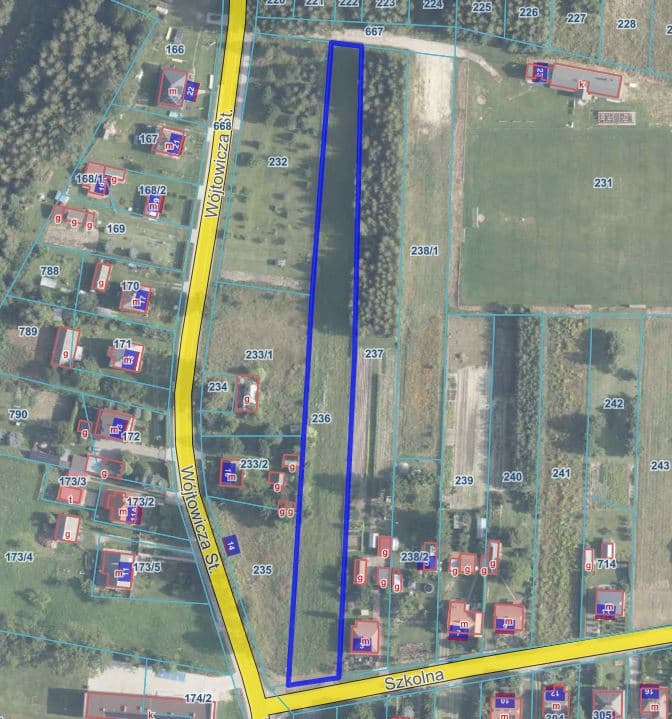 Prawo własności do nieruchomości gruntowej - grunt orny 0,42 ha - Ruda-Huta