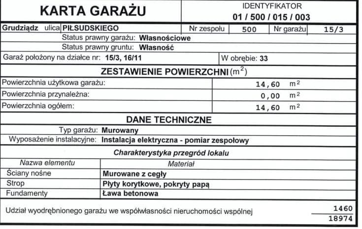 udział 1/2 we własności garażu – zdjęcie 5 z 14