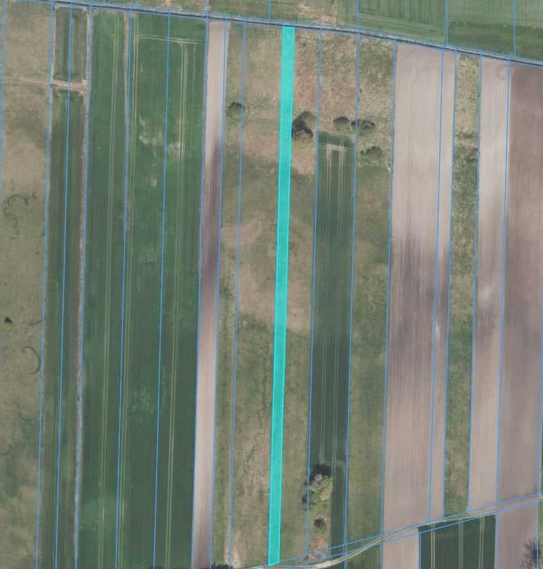 Działka ewidencyjna nr 608 o pow. 0,3000 ha, położona w miejscowości Sielec gm. Leśniowice