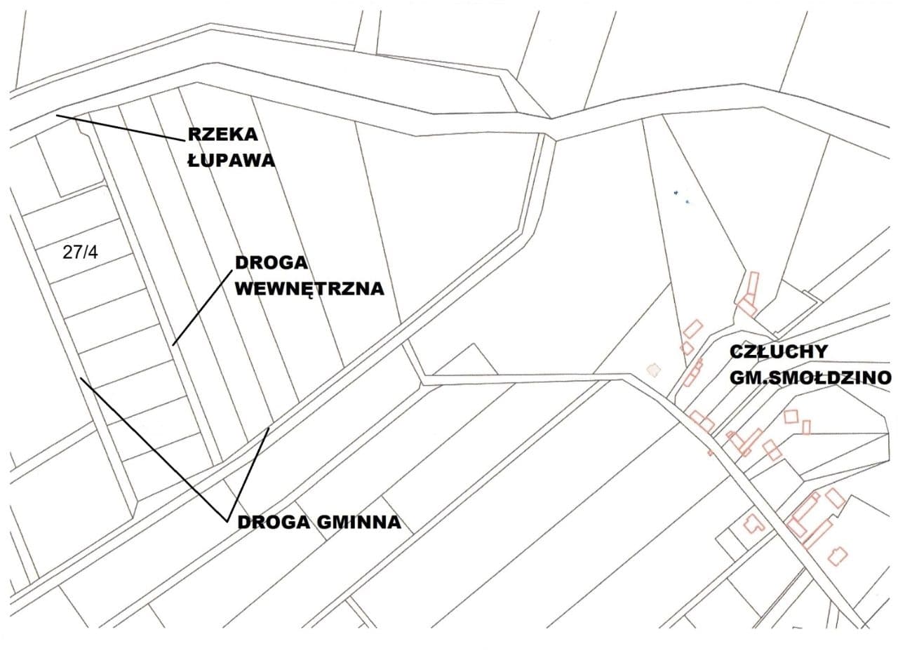 Działka niezabudowana, numer: 27/4 o powierzchni 0,3126ha, położona w miejscowości Człuchy, gmina Smołdzino – zdjęcie 11 z 15
