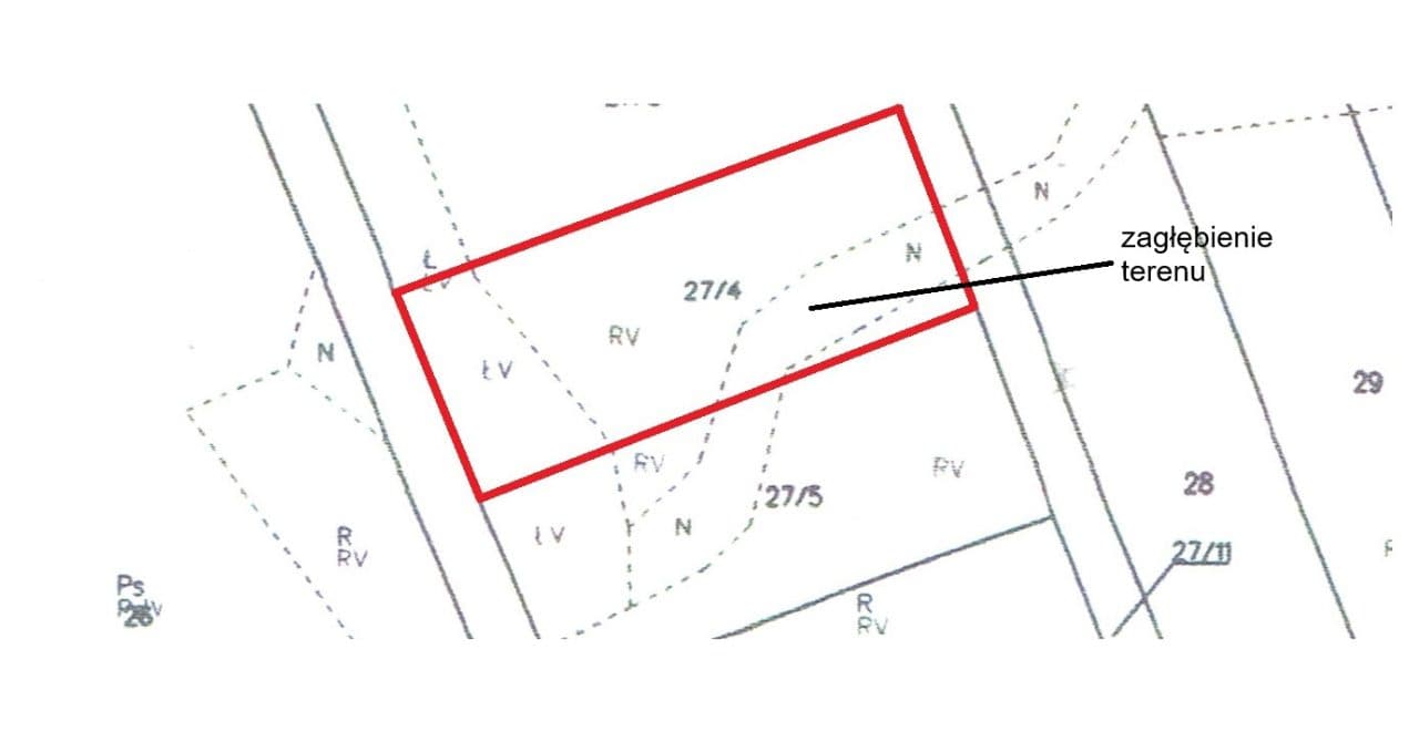 Działka niezabudowana, numer: 27/4 o powierzchni 0,3126ha, położona w miejscowości Człuchy, gmina Smołdzino – zdjęcie 14 z 15