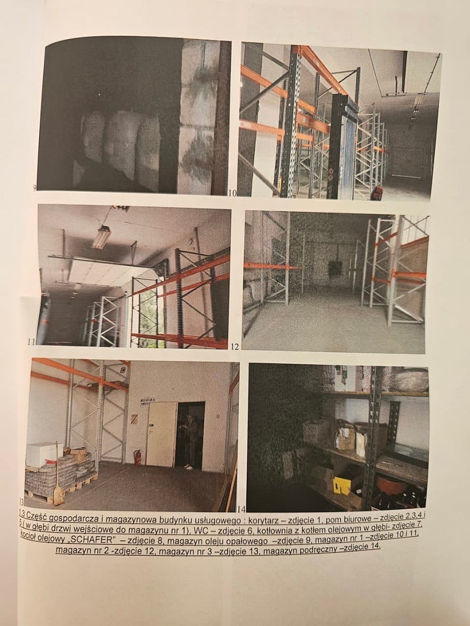Nieruchomość zabudowana budynkiem usługowym (magazynowo-biurowym) stanowiąca działki oznaczone numerami geodezyjnymi 833/5, 833/6, 833/7, 833/8, 833/9 – zdjęcie 8 z 10
