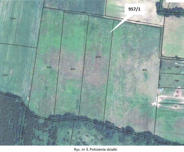 nieruchomość gruntowa, działka nr 957/10, MPZP 1MN - 44MN, 1KDW - 53KDW – zdjęcie 5 z 5