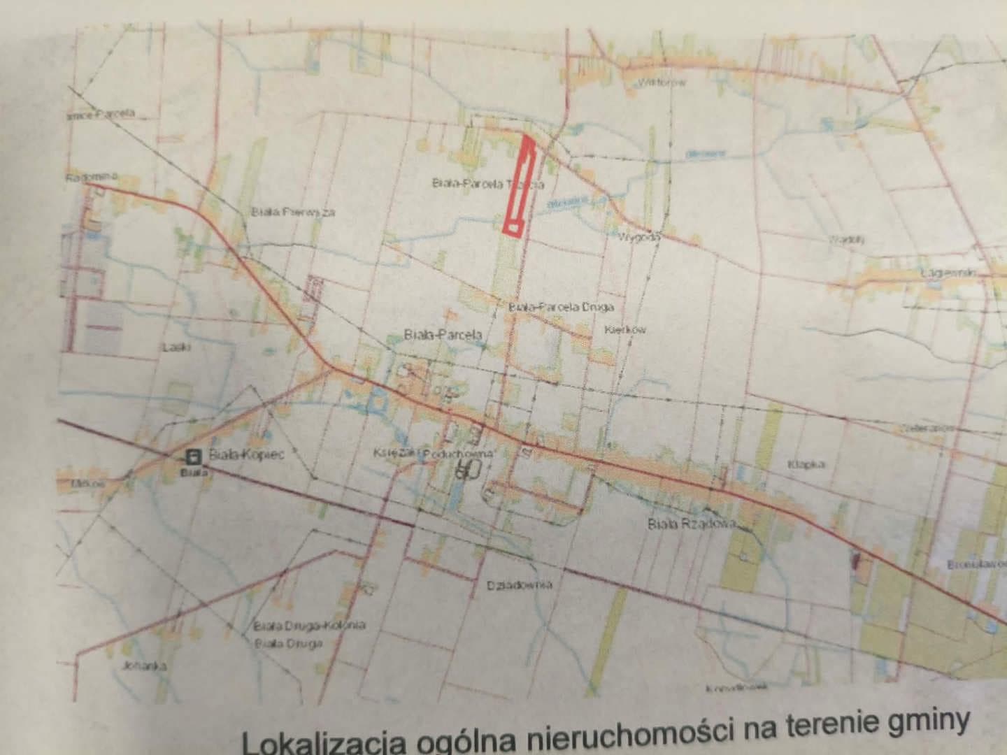 zabudowana dz. nr 215/3 o pow. 4,4858 ha oraz dz.nr 216 o pow. 0,8552 ha – zdjęcie 4 z 4