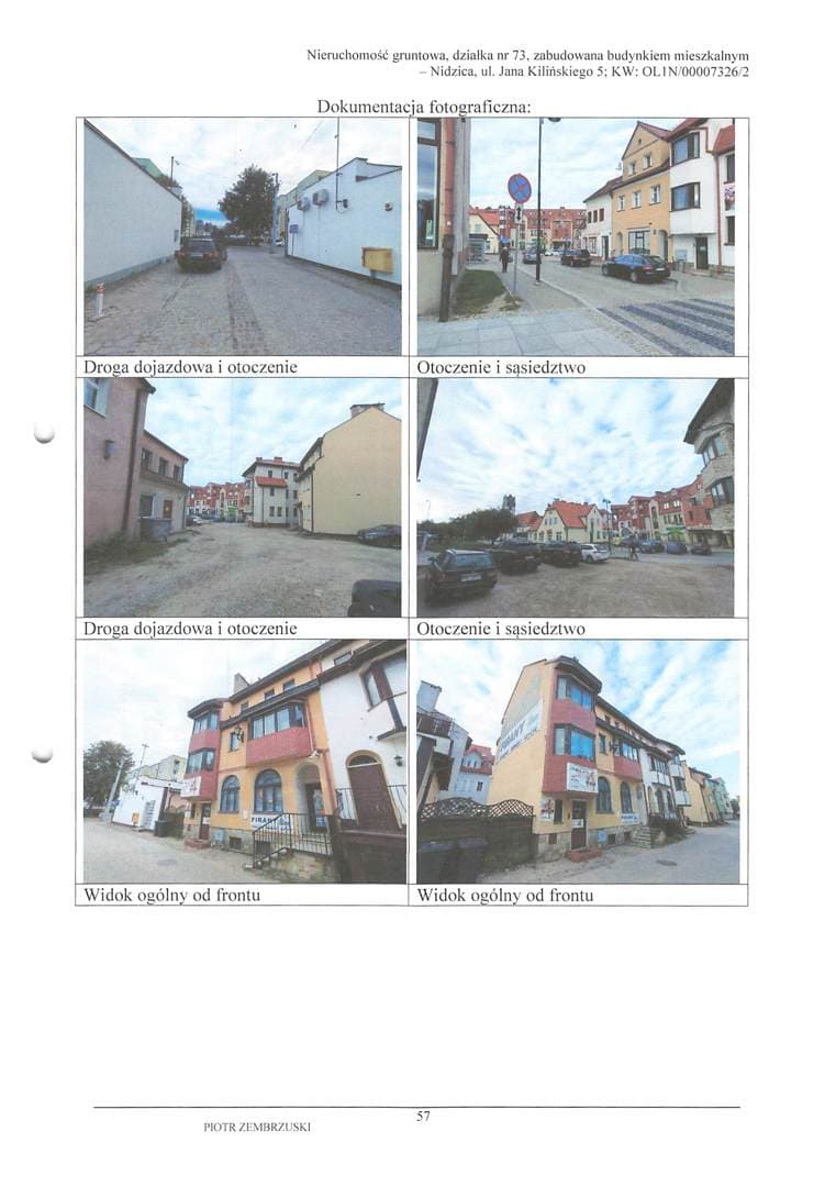 prawo użytkowania wieczystego gruntu oraz prawo własności usytuowanego na tym gruncie budynku OL1N/00007326/2