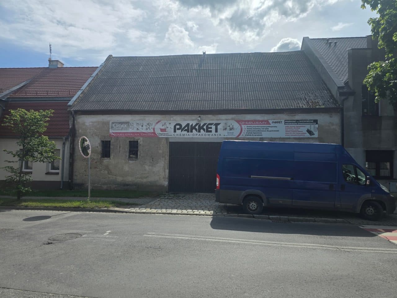 Nieruchomość gruntowa zabudowana budynkiem gospodarczym