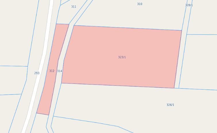działki o nr 312 i 323/1 o łącznej pow. 0,5355ha, 11-731 Sorkwity, Zyndaki. – zdjęcie 2 z 5