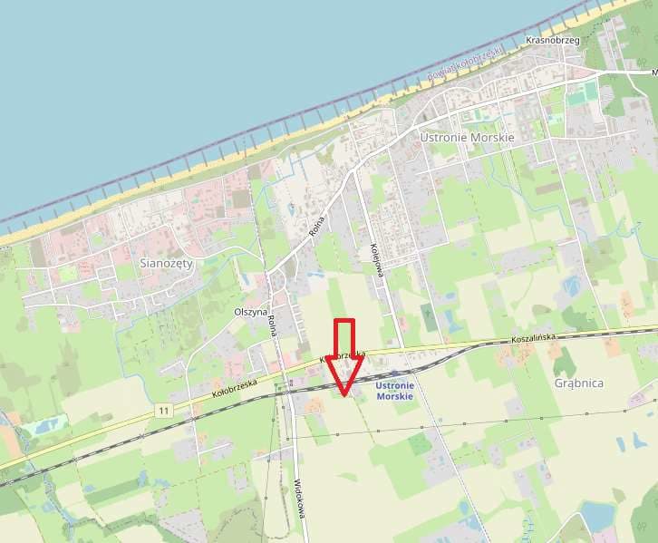 Udziały: 1/2, 1/4 i 1/4 - łącznie 1/1 w działkach o nr ewid. 515/16 i 515/8 (budowlane - pod dom) + udziały: 3/10, 3/20 i 3/20 - łącznie 6/10 w działce o nr ewid. 515/11 (drogowa)