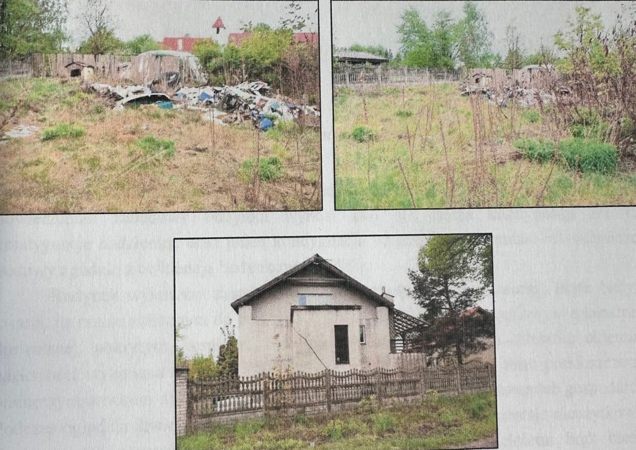 działka gruntu zabudowana budynkiem mieszkalnym – zdjęcie 2 z 4