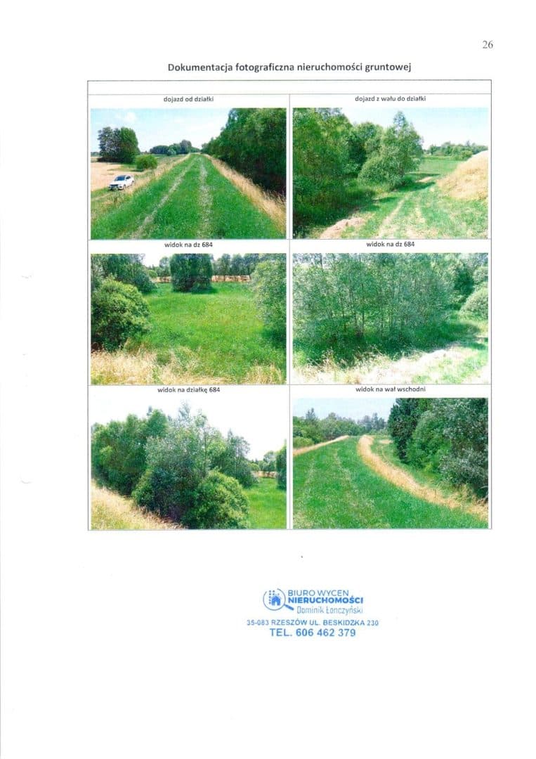 nieruchomość gruntowa niezabudowana składającaj się z działki ew. nr 684 o pow. 0,1600 ha, położonej w miejscowości Sadkowa Góra, gmina Borowa, dla której Sąd Rejonowy w Mielcu V Wydział Ksiąg Wieczystych prowadzi KW nr TB1M/00022511/0