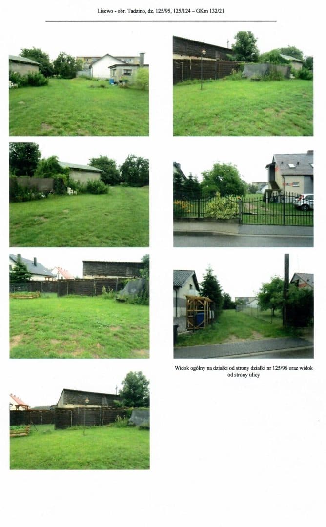 NIERUCHOMOŚĆ GRUNTOWA - niezabudowana w miejscowości Lisewo, gmina Gniewino dz. nr 125/95 i 125/124 łącznego obszaru 329 m2 – zdjęcie 2 z 5