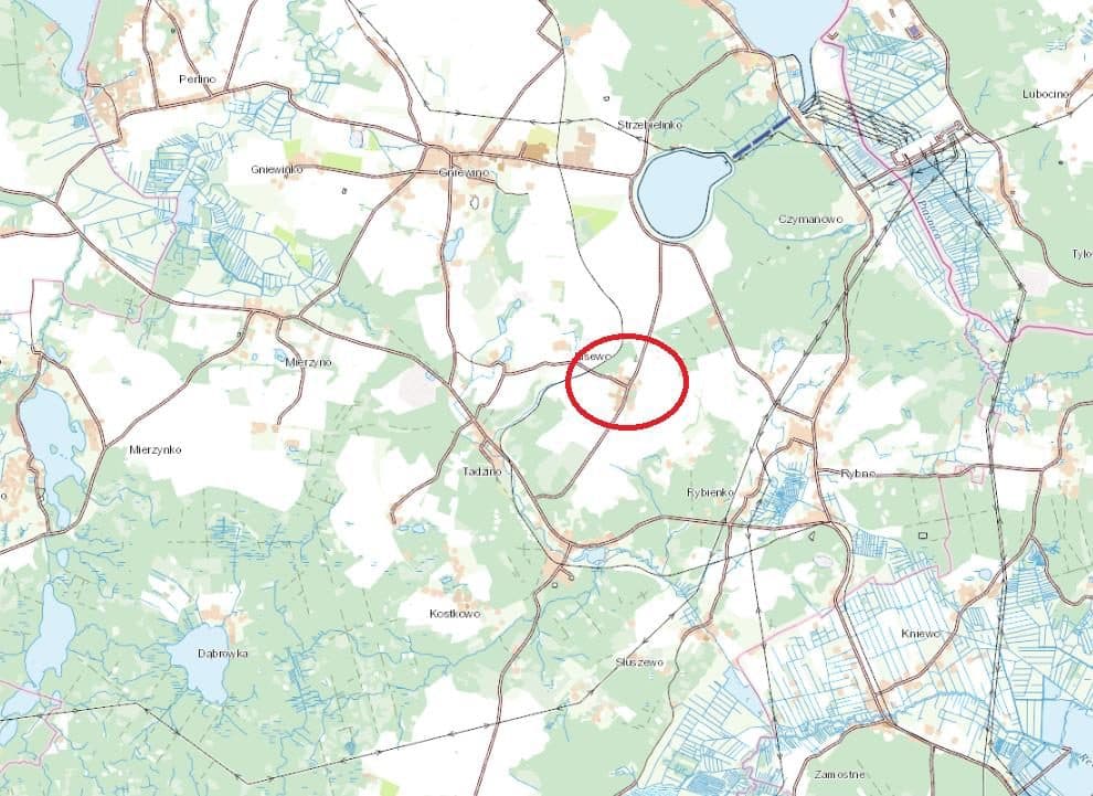 NIERUCHOMOŚĆ GRUNTOWA - niezabudowana w miejscowości Lisewo, gmina Gniewino dz. nr 125/95 i 125/124 łącznego obszaru 329 m2 – zdjęcie 3 z 5