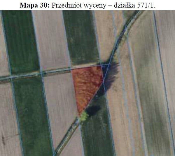 niezabudowane działki rolne nr 57/1, 571/1 i 116/1 stanowiące całość gospodarczą, położone w miejscowości: Sapy gmina Domaniewice, zapisane w KW o nr LD1O/00012549/3 - udział 2/6 w nieruchomości – zdjęcie 2 z 6