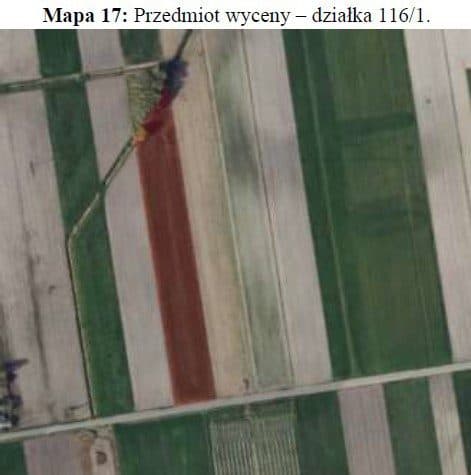 niezabudowane działki rolne nr 57/1, 571/1 i 116/1 stanowiące całość gospodarczą, położone w miejscowości: Sapy gmina Domaniewice, zapisane w KW o nr LD1O/00012549/3 - udział 2/6 w nieruchomości – zdjęcie 5 z 6