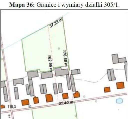 zabudowana nieruchomość rolna działka nr 305/1, położona w miejscowości: Sapy gmina Domaniewice, zapisana w KW o nr LD1O/00012549/3 - udział 2/6 w nieruchomości – zdjęcie 14 z 37