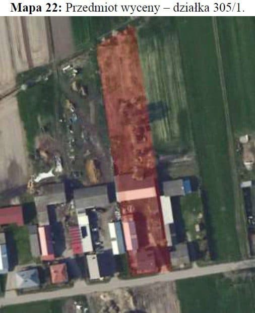zabudowana nieruchomość rolna działka nr 305/1, położona w miejscowości: Sapy gmina Domaniewice, zapisana w KW o nr LD1O/00012549/3 - udział 2/6 w nieruchomości – zdjęcie 37 z 37