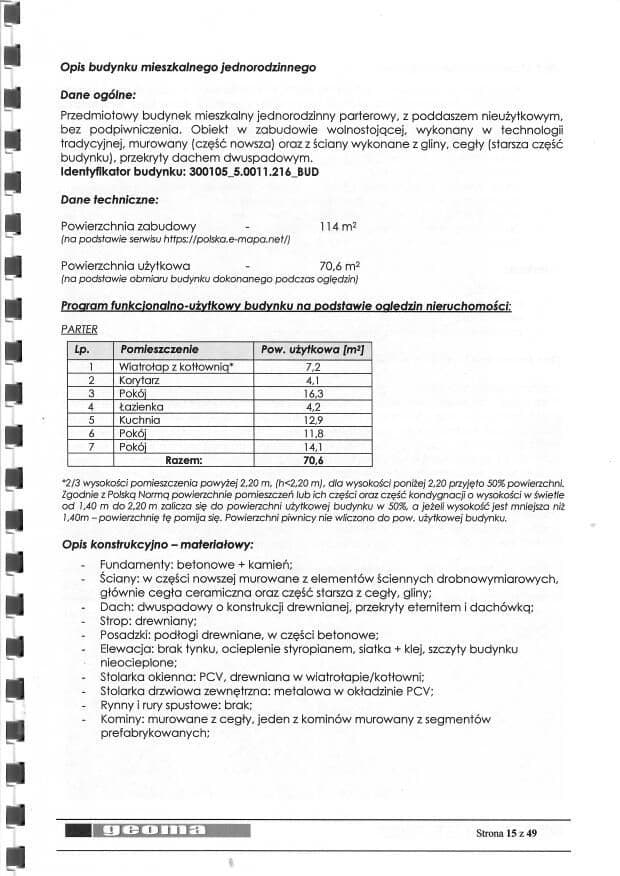 Działka zabudowana budynkiem mieszkalnym oraz budynkami gospodarczymi – zdjęcie 14 z 20