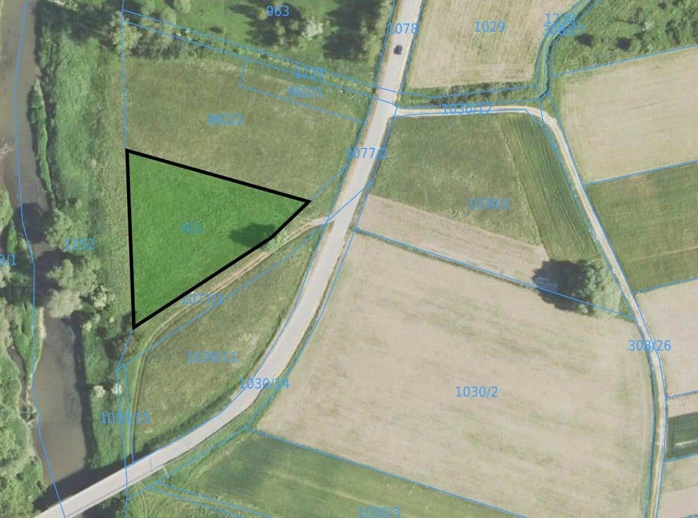 KS1K/00014997/9 - Działka 961 o pow. 0,24 ha