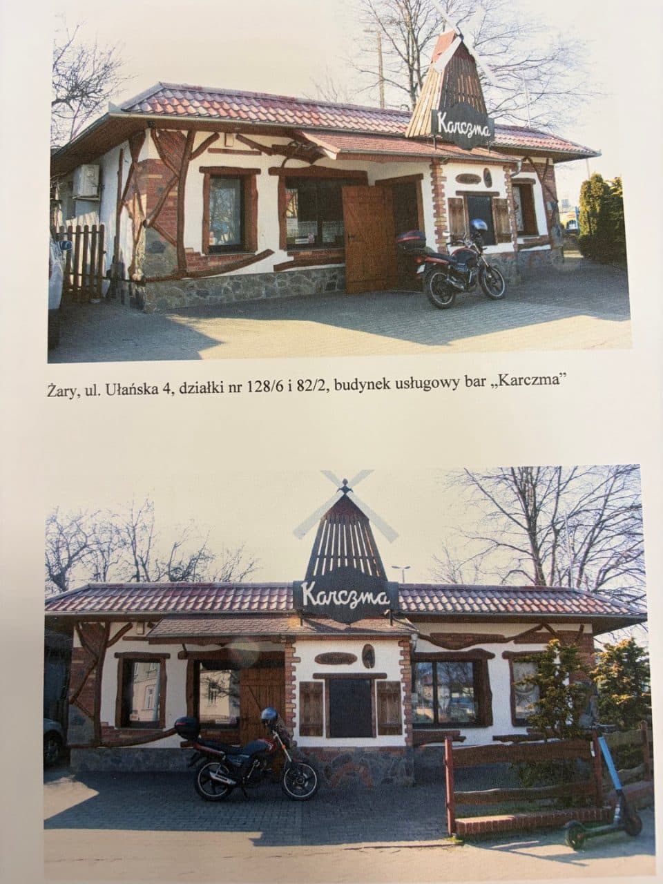 zabudowana nieruchomość bar KARCZMA