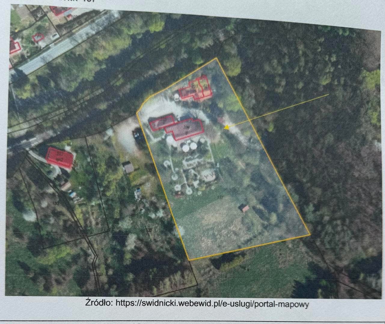 Licytacja nieruchomości gruntowej niezabud. i zabud. obiektem restauracyjno-pensjonatowym z salą,zapleczem,pokojami noclegowymi i salą restauracyjną składająca się z 3 działek. – zdjęcie 11 z 18