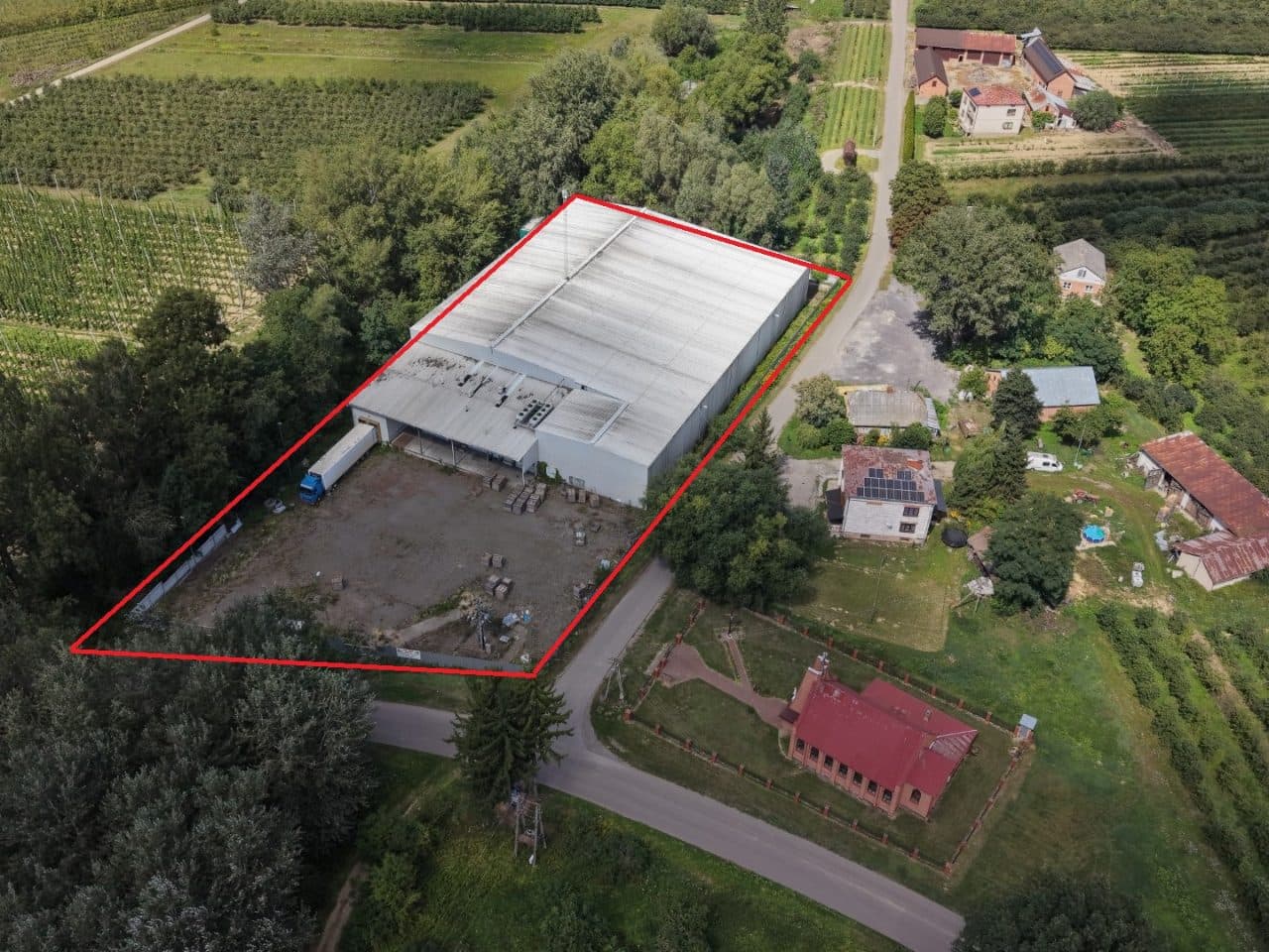 nieruchomość 0,76ha zabudowana budynkiem przechowalni owoców pow. użytkowa 3802,05m2, działki 275/1, 376, Machów, gm. Wilków – zdjęcie 23 z 25