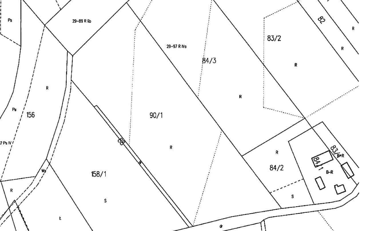 Udział 1/2 części w nieruchomości gruntowej niezabudowanej działka o nr ewid. 100 ( obecnie 90/1), o pow. 1,99 ha położona miejscowości Plechów, gmina Kazimierza Wielka (28-500) – zdjęcie 2 z 5