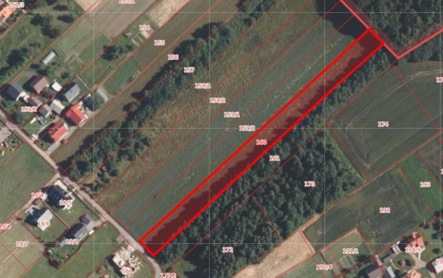 działka numer 160 ul. Modrzewiowa Czajowice – zdjęcie 6 z 6