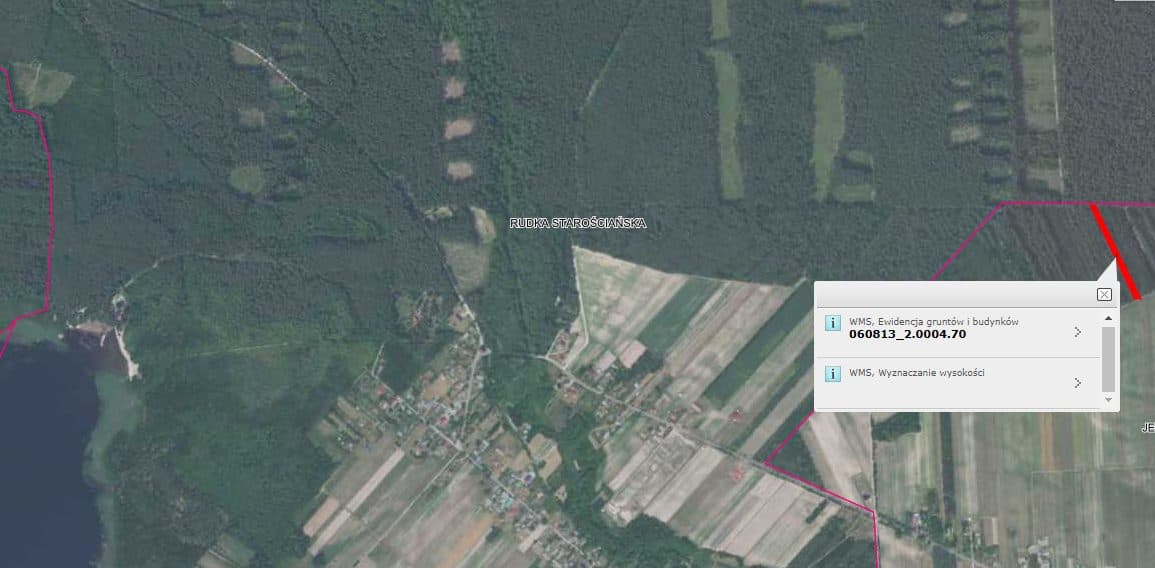 działka nr 70, o pow. 0,12 ha