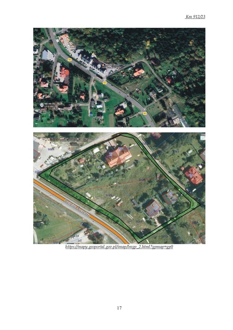 udział 2/18 części w dz. nr 511/10 o pow. 0,15 HA, Stary Wiśnicz – zdjęcie 2 z 2