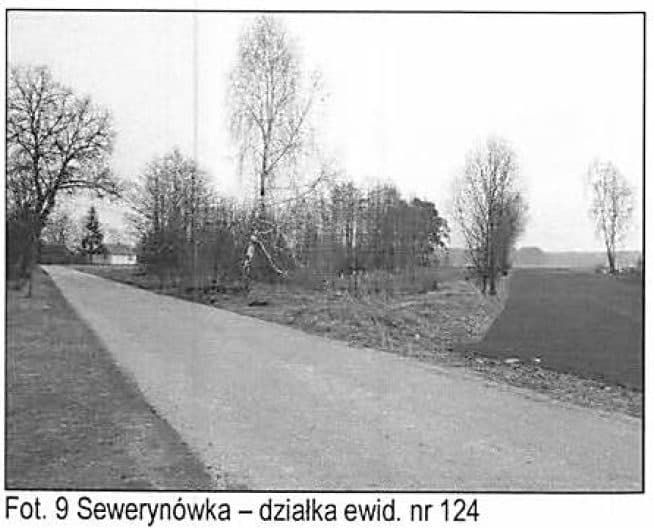 działka niezabudowana nr 124