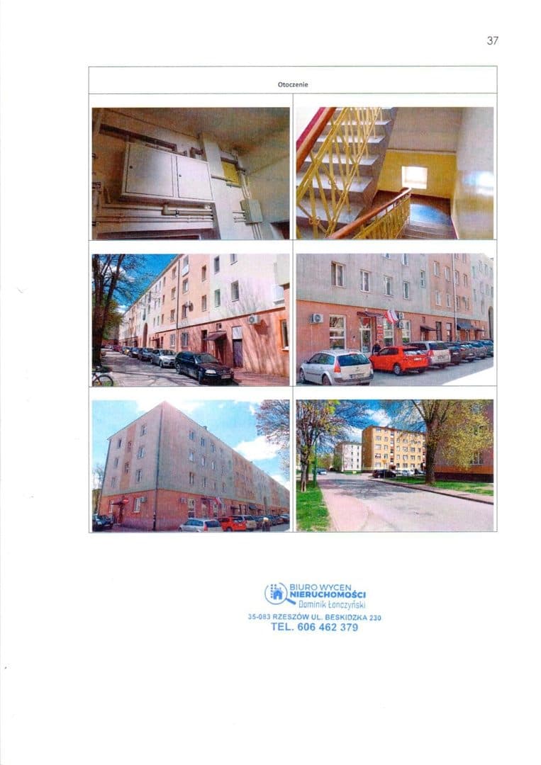 lokal stanowiący odrębną nieruchomość poł. przy ulicy Chopina 2/53 w Mielcu o pow. 49 m2, dla którego prowadzona jest KW nr TB1M/00044252/6 oraz udział związany z własnością lokalu w wysokości 49/3708 w nieruchomości wpółnej o nr KW TB1M/00019526/4.