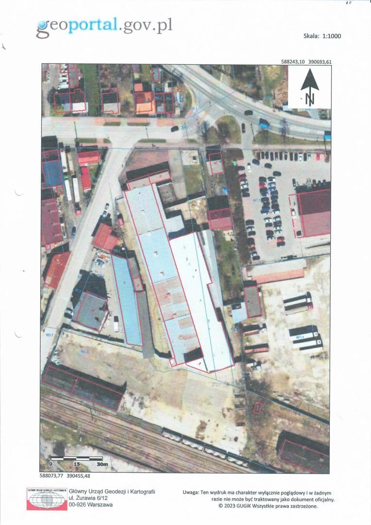 Nieruchomość gruntowa: działki o nr. 517, 665, 666/2 - nieruchomość o pow.0,69030 ha – zdjęcie 6 z 6