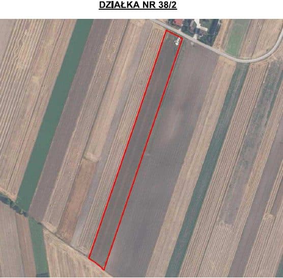 KW KR1M/00038118/7 - działki nr 9/3 oraz 38/2 położone w msc Zagorzany, gm. Słaboszów powiat miechowski, opisane jako rola z budynkami, o pow. 2,5944 ha – zdjęcie 3 z 6