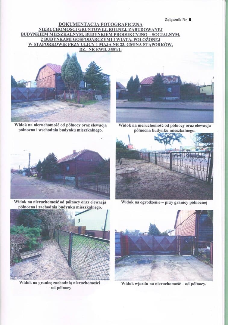 Udział 1/2 działka z zabudowaniami nr 3551/1 o powierzchni 0,1319 HA – zdjęcie 2 z 3