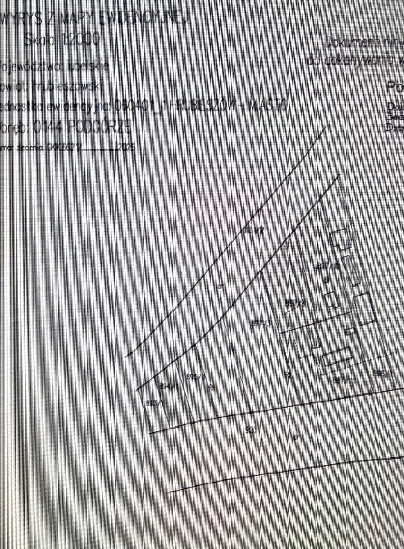 nieruchomość gruntowa działka nr 894/1 – zdjęcie 2 z 2