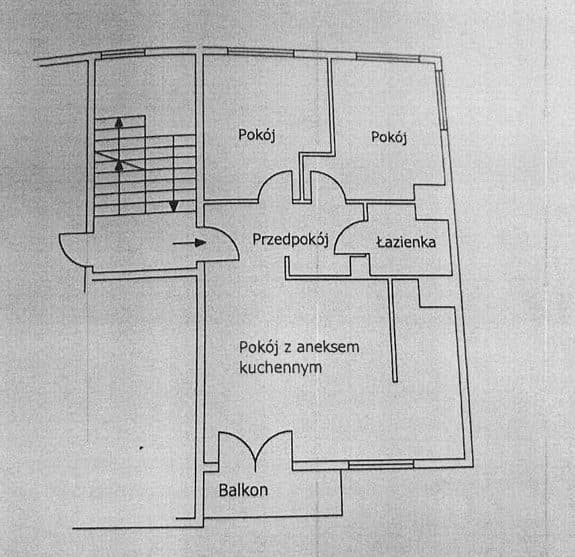 Udział 1/2 w lokalu mieszkalnym 66,86 m2 + piwnicy 6,68 m2 ul. Lipowa; Wysoka – zdjęcie 2 z 4