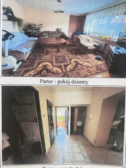 nieruchomość zabudowa budynkiem mieszkalnym jednorodzinnym i budynkiem garażowo-gospodarczym – zdjęcie 2 z 2