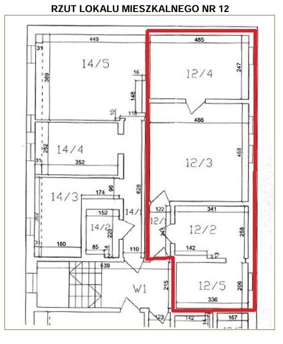 Mieszkanie 52,39 m2 w Słupsku – zdjęcie 11 z 12